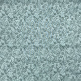 COTON IMPRIMÉ NATURE GRIS BLEU